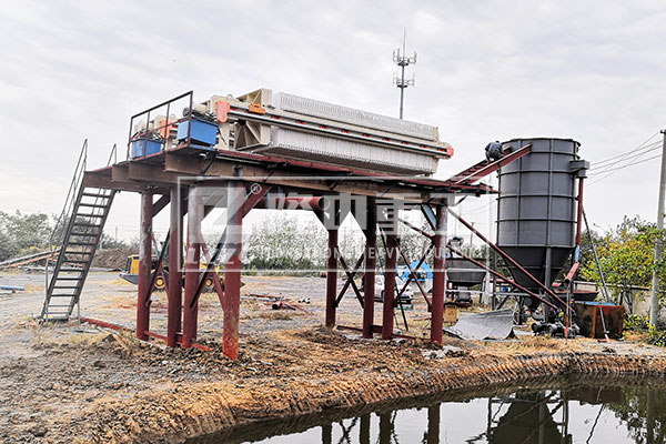 污泥板框壓濾機，完整礦山污泥處理生產線配置方案